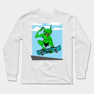 Goblin skater Long Sleeve T-Shirt